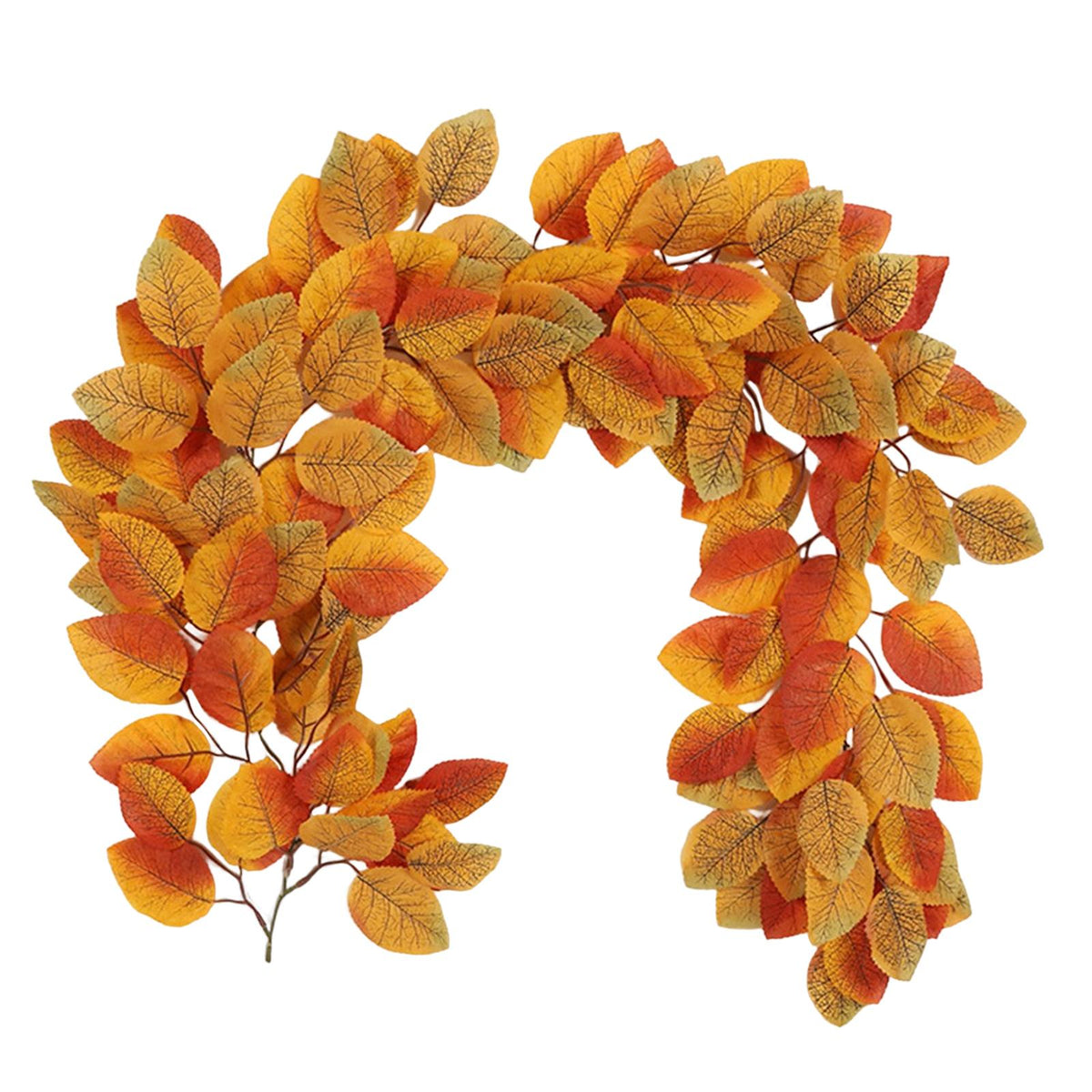 Maxbell Door Hanging Artificial Vine Autumn Leaves Eco Friendly for Arrangement