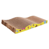 Maxbell Cat Scratcher Cardboard Scratching Mat Furniture Protector Cat Scratch Pad Surge 70x24x6cm