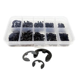 Maxbell 580x External Retaining Clamps Ring Washer with Storage Case 10 Sizes Black
