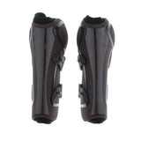 Maxbell 1 Pair Horse Leg Boots Equestrian Front Hind Tendon Protection Brown Front