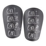 Maxbell 2 Pieces Soccer Shin Guards Shin Pads Soccer Equipment Calf Sleeve Shinguard S Black