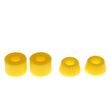 Maxbell 2 Longboard Skateboard Truck Kit Bushings 90A for 2Trucks Yellow
