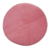 Maxbell Round Shape Dog Cat Coral Fleece Mat Warm Sleep Bedding Nest Pet Pad Pink S