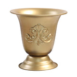Maxbell Plant Holder Stand Dried Flowers Holder Desk Wedding Metal Cup Flowers Vases
