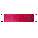 Max 10 Colors Micro Velvet Bed Runner Delicate Bedding 45 x 180cm Rose Red