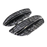 Maxbell Fog Light Bumper Grille 2058851523 2058851623 for Mercedes-Benz C-Class W205 With Black Strip