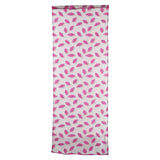 Max Leaves Print Window Curtain Voile Drape Panel Sheer Curtain Wine