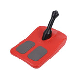 Maxbell Snow Sled Grass Sliding Snowboard Cold Resistant Durable Outdoor Sports Red