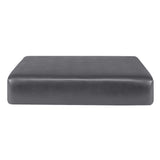 Max Waterproof PU Leather Sofa Seat Cushion Cover Protector Grey_1 Seater