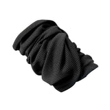 Maxbell Wrist Sweatband Unisex Cooling Wristband Sweat Band Towel for Running Yoga Black