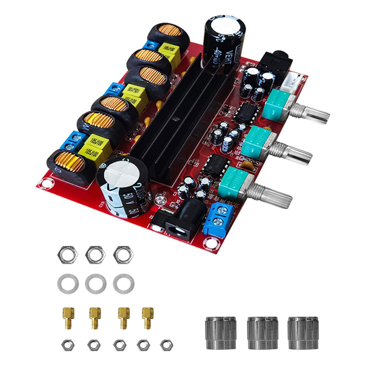 Maxbell Digital Power Amplifier Board Noise Cancelling 2x50W+100W for DIY Audio
