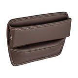 Maxbell Car Seat Gap Filler Interior Accessories Universal for Keys Cards Dark Brown