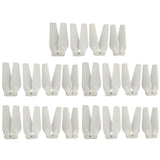 Max 20pcs RC Drone Propeller Props for E58 S168 JY019 Four-axle Aircraft White