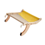 Maxbell Cat Window Perch Lounge Mount Hammock Adjustable Seat for No Suction Cup Gray Yellow