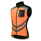 Maxbell Light Reflective Windproof Jacket Vest Night Running Reflective Suits XL