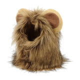 Maxbell Funny Cute Costume Lion Mane Wig for Fancy Dress up Dogs Christmas Party M