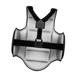 Maxbell Karate Chest Guard Sanda Women Men Kids Kickboxing Taekwondo Protector Vest Black S