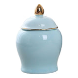 Maxbell Maxbell Kitchen Canisters Container Ceramic Food Storage Jar for Coffee Beans Spice Blue