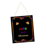 Maxbell Calendar Blackboard Christmas Chalkboard Store Signs Crafts for Farmhouse