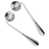 Max 2pcs Adaptive Utensils Right Left Handed Angled Curved Spoons Set for Elder