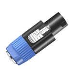 Maxbell Speaker Male to 1/4 inch TS Female Adapter High Fidelity for Loudspeaker