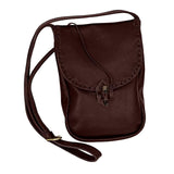 Maxbell Leather Medieval Belt Pouch Handmade Costume Accessories Wallet brown