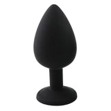 Maxbell Silicone Anal Butt Backcourt Plug Sex Stopper Adult Sex Toys for Men/Women Black L