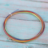 Maxbell 10m Badminton Racket Racquet String Durable Thread Line Rainbow