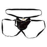 Maxbell Mens Jockstrap Underpant Low Waist Summer Elastic Open Butt Comfy G Strings