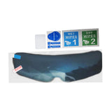 Maxbell Helmet Anti Fog Film Waterproof Fog Proof Durable for Motorcycle Helmet Thick glue outside