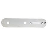 Max Metal Guitar Control Plate for Tele Guitar Replacement Parts Silver