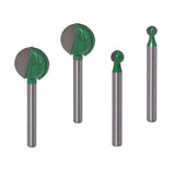 Max 6mm Shank Woodworking Ball Cutter Router Bits Root Carving Blades Standard