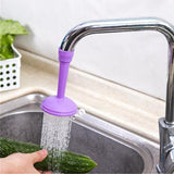 Max Maxb Kitchen Faucet Water Saving Regulator Water Filter Violet, 10.5cm Height