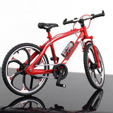 Max 1:10 Scale Alloy Diecast Bike Model Handicraft Bicycle Toy Red1