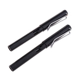 Max 2x Fountain Ink Pen Nib Pen Calligraphy Office School Stationery black