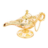 Maxbell Classic Lamp Oil Lamp Prop Wishing Light for Wedding Home Aureate