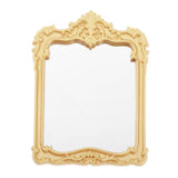 Maxbell Retro 1/12 Dollhouse Carved Distorting Mirror DIY for BJD Decor Accessories