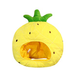 Maxbell Fruits Hat Plush Cartoon Performing Props Funny Comfortable Warm Decorations