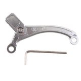 Max Metal CNC Motorcycle Clutch Lever Brake Levers for Benelli TNT125 Silver