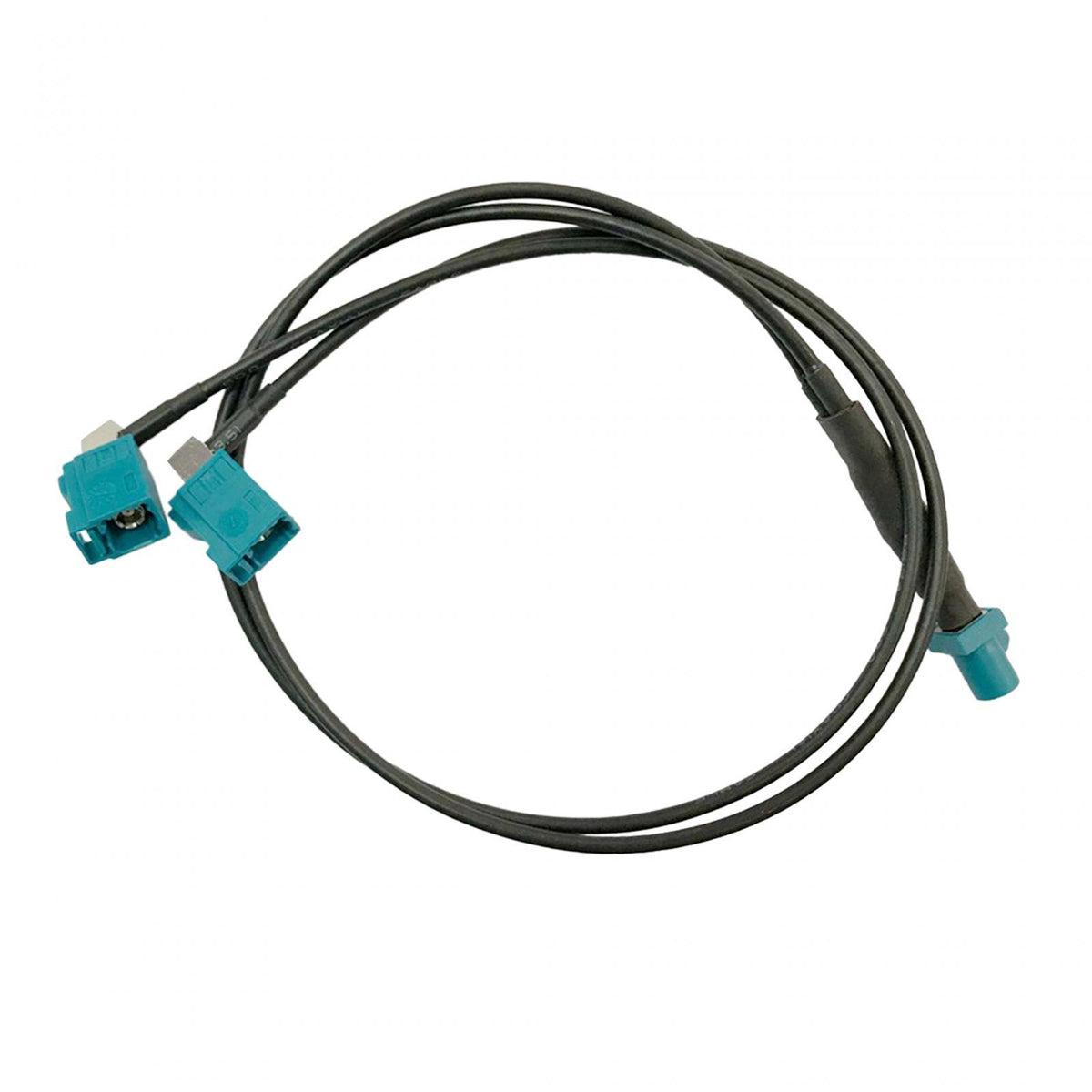 Maxbell Car Antenna Splitter Cable Durable 50cm Professional Female to Male Fitments