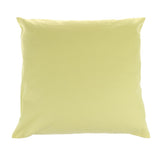Max Solid Color Cotton Throw Pillow Case Sofa Cushion Cover 45x45cm Yellow