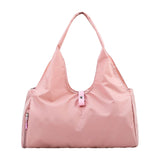 Maxbell Woman Shoulder Handbag Tote Large Capacity Storage Bag Lightweight Pink