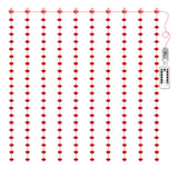 Maxbell Fairy Lights Remote Control Curtain Photo Props Ornament for Spring Festival 3x3m