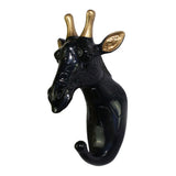 Maxbell Nordic Style Resin Animal Head Decorative Hook for Home Decor Giraffe