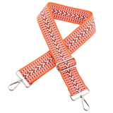 Maxbell Wide Shoulder Strap Replacement Belts Adjustable Wallet Bag Repair Orange