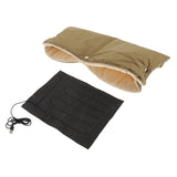 Maxbell Winter Pram Stroller Mittens Muff Glove Cart Accessories Yellow with Heater