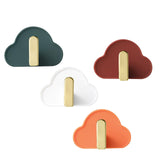 Maxbell 4Pcs Storage Hooks Flexible Self Adhesive for Clothes Keys Bags Multicolor