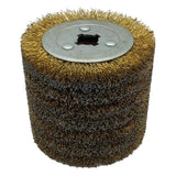 Maxbell Steel Wire Brush Wheel Polishing Deburring Wheel f/ Electric Striping 0.15mm