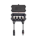 Maxbell Solar Junction Box / Connecting Box PV Connector with 3 Diodes for Solar Panel 100-180W 6A