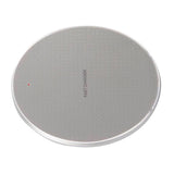 Maxbell Wireless Charger 10W for Samsung Galaxy S9 S8 S8 Plus Note 8 Note 5 S7 Edge Silver